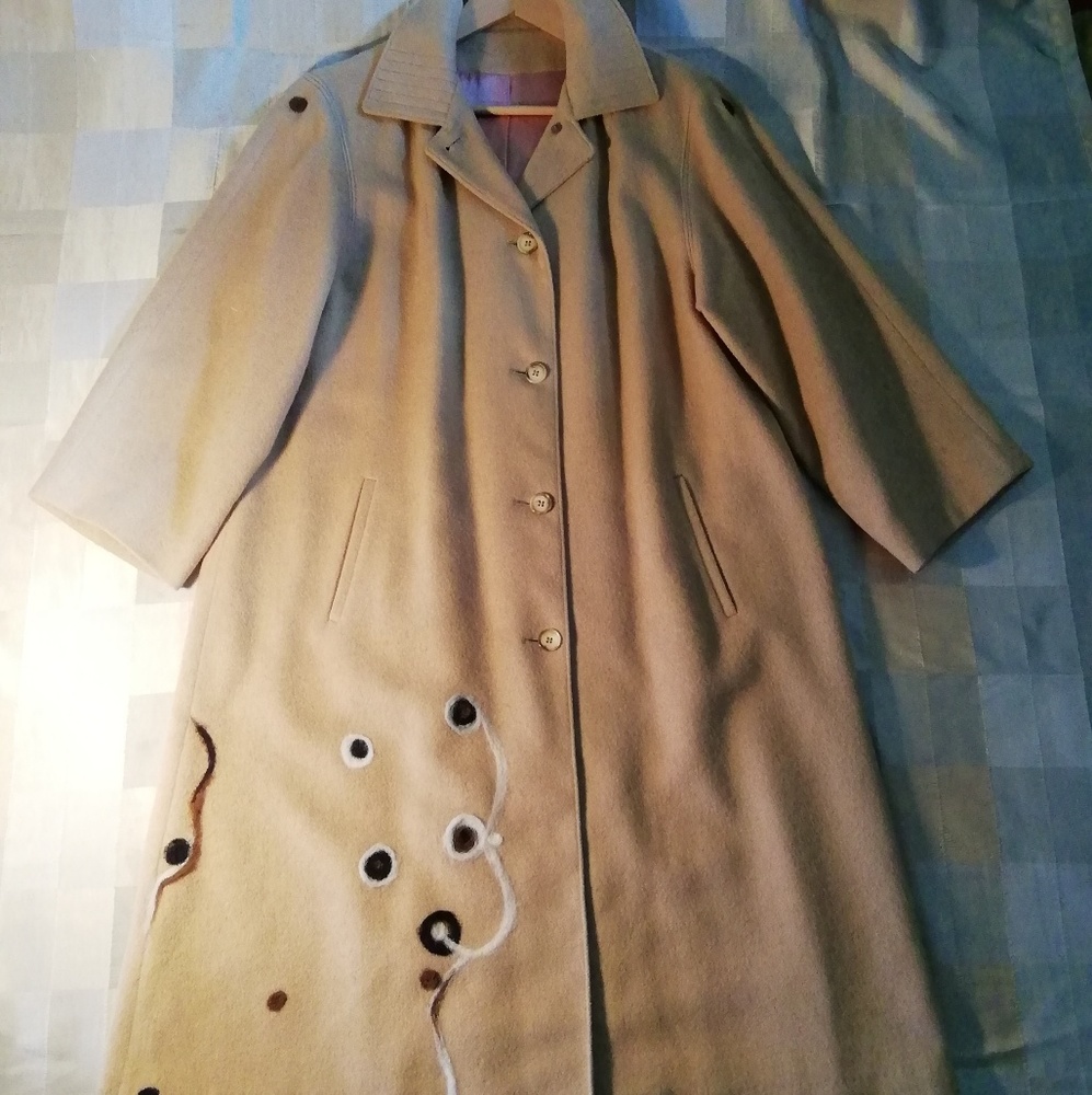 Jacob Crowley camel hair coat